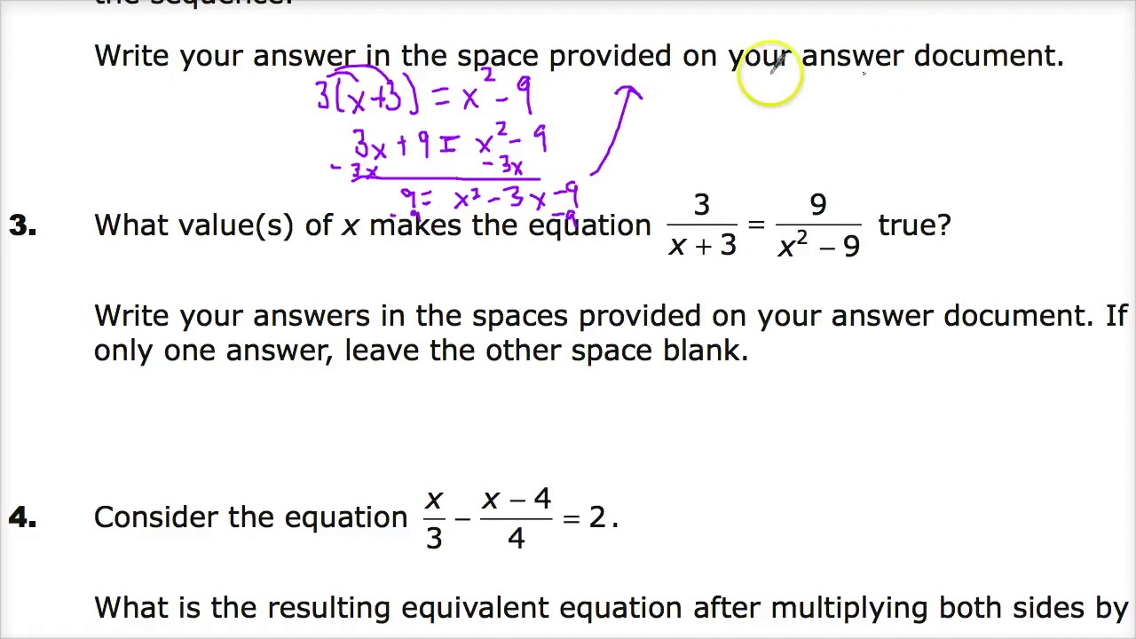 Question 6 Algebra 2 TNReady Practice Test YouTube question-6-algebra-2-tnready-practice-test-youtube