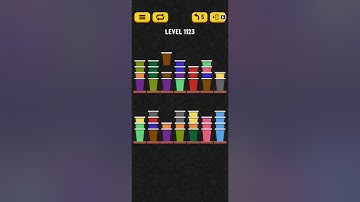 Cup Sort Puzzle Level 1123 = Water Sort Puzzle Level 1123 = Ball Sort Puzzle Level 1123 All the same