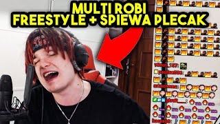 MULTI robi FREESTYLE na STREAM + ŚPIEWA PLECAK 🔥🔥