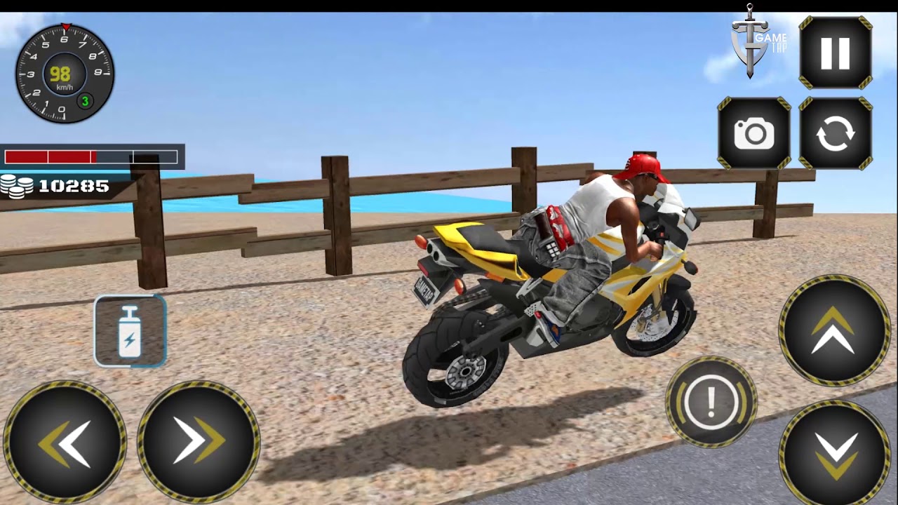 Motorbike Simulator Stunt Racing MOD APK cover