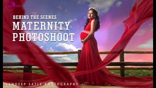 Beautiful MATERNITY Photo Shoot Behind The Scenes