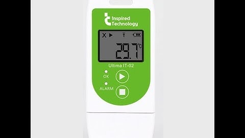 Inspired Technology Ultima IT-02 datalogger. #Temperature #datalogger #reusable