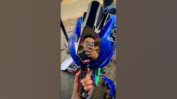 R15v3 R6 mirror fitted kya lagraha hai bhi 😱😱😱