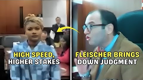 Judge Fleischer Doesn’t Hold Back: High-Speed Chase Ends in Courtroom Showdown!