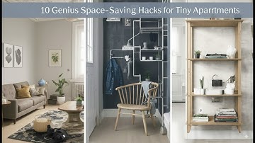 10 Genius Space Saving Hacks for Tiny Apartments [That Actually Work]