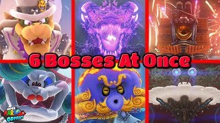 What If You Fight 6 Bosses At The Same Time?! - Super Mario Odyssey