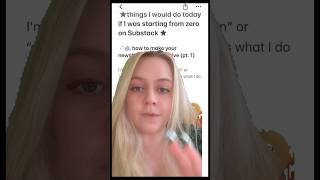 no more niching down on substack 🙂‍↔️ do this instead #substackwriter #newsletter #substack