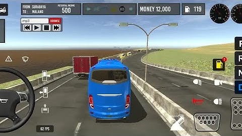 2022 Indonesia Bus simulator | IBDB Bus simulator 3d studio Gameplay Android, iOS #bussimulator3d