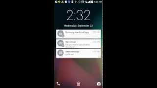 Android L Lockscreen App screenshot 1