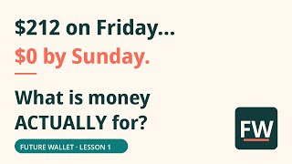Full What Is Money Actually For The 3 Jobs of Money, Needs vs Wants & Opportunity Cost | Lesson 1 News