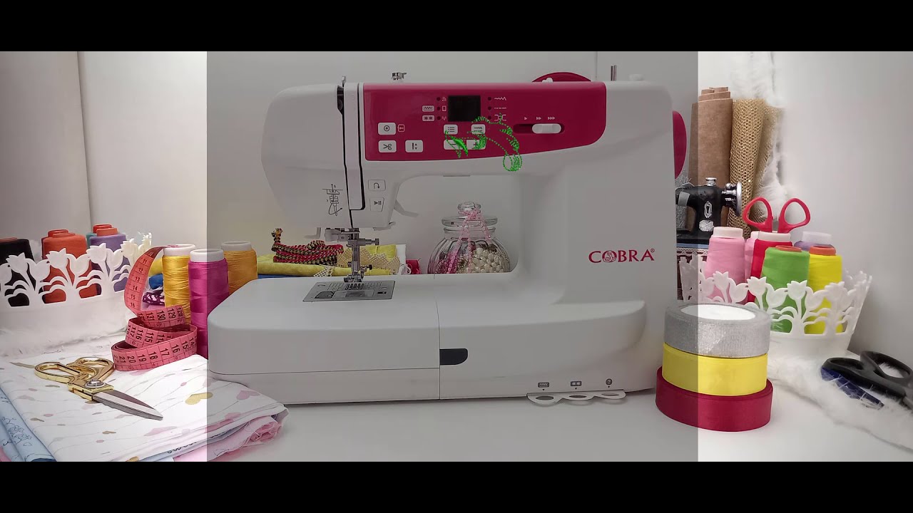 12000-H  تعرف على ماكينة الخياطة و الطرز