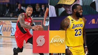 Watch the highlights of game 2 los angeles lakers vs. portland trail
blazers first-round series in 2020 nba playoffs, featuring lebron
james, dami...