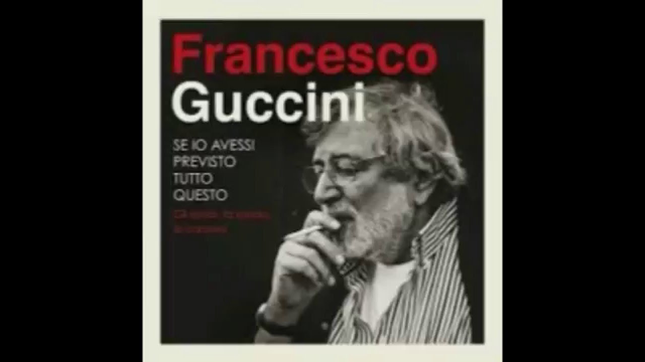 Francesco Guccini - Canzone delle domande consuete (Live) - YouTube