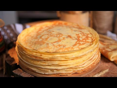 Видео: Блины. Быстрый и легкий рецепт блинов / Млинці / Pancakes