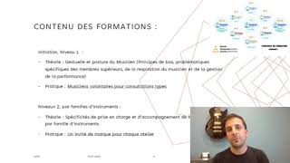 Présentation session de formation d'initiation Musician Care!