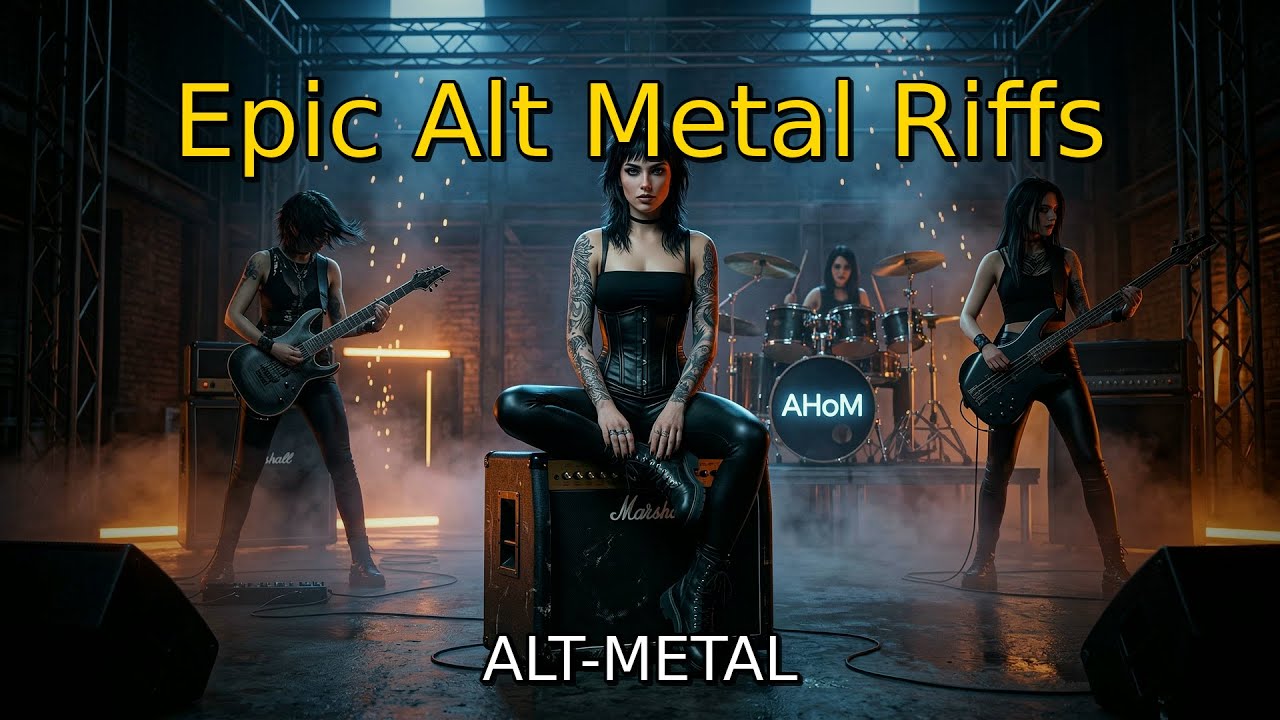 Cinematic Alt-Metal Mix ⚡ Heavy Riffs & Haunting Vocals - YouTube