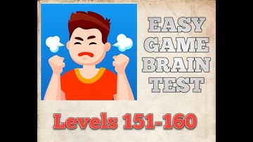 Easy Game :  Brain Test levels 151-160 walkthrough | VAMPIRE GAMING