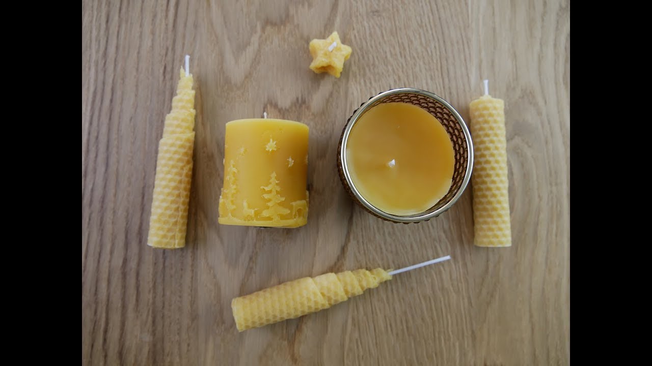 Bienenwachskerzen selber machen Drei einfache Methoden! YouTube Bienenwachskerzen selber machen Drei einfache Methoden! YouTube