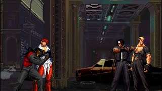 Iori Yagami & Evil Robert VS. Kusanagi & Violent Yamazaki