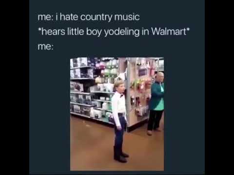 Yodeling boi in Walmart