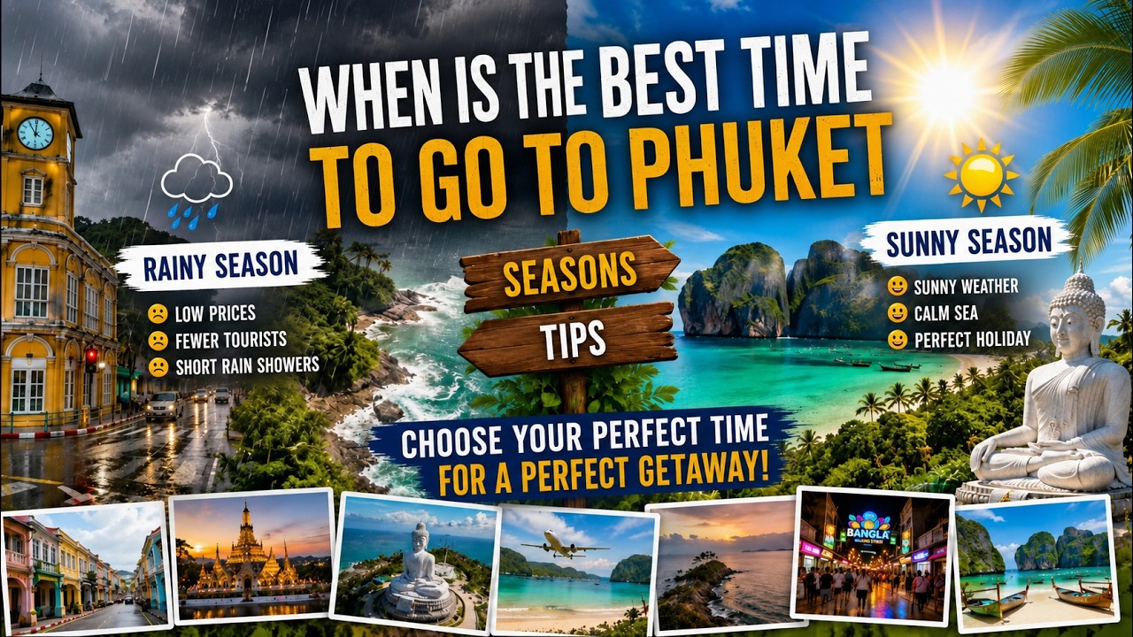 When is the best time to visit Phuket? All about the 2026 seasons.