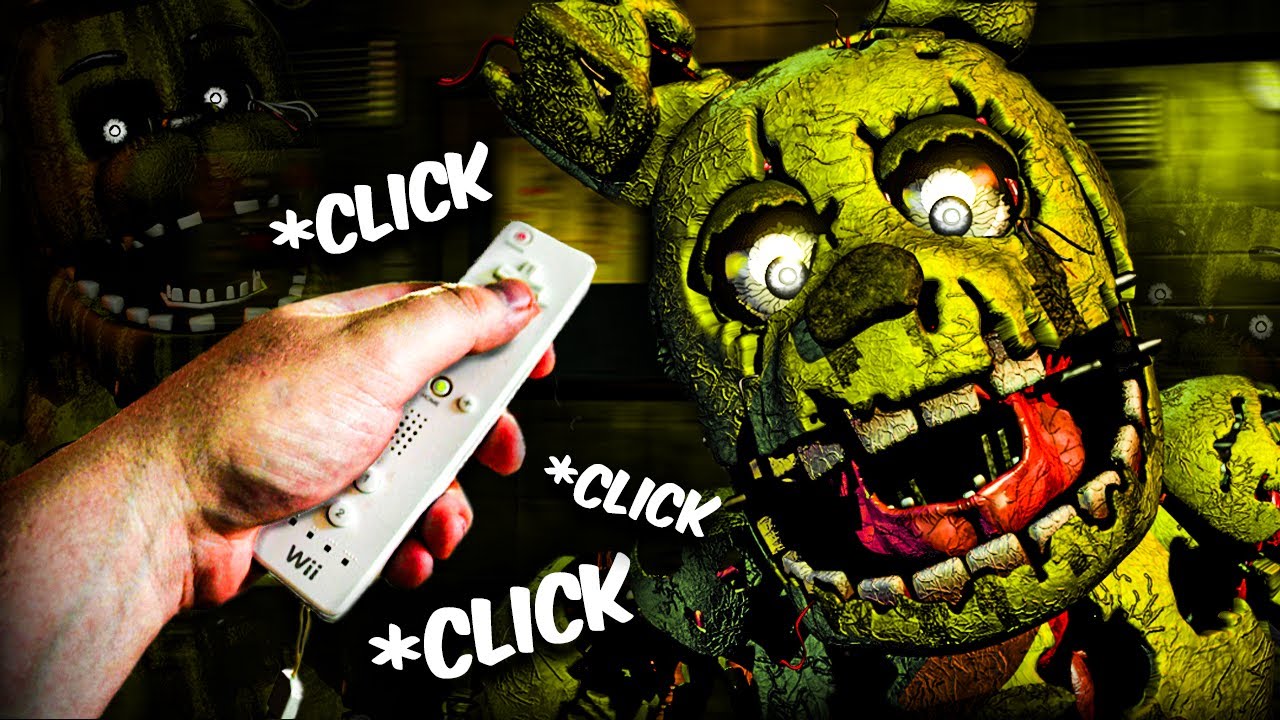 Is It Possible To Beat Five Nights At Freddy's 3 With A Wii Remote?