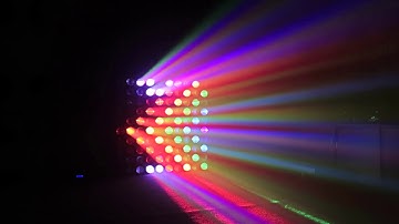 5x5 led matrix beam blinder stage light