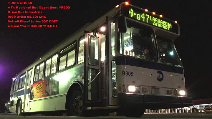 MTA Regional Bus Operations: 1999 OBI Orion 05.501 CNG #9905