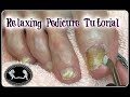 👣 Relaxing Pedicure Tutorial Big Toenail Deep Cleaning and Repair with Acrylic Transformation 👣✔