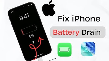 Fix Your iPhone Battery DRAIN Now On iOS 26 | How To Fix Battery Drain on iPhone 
