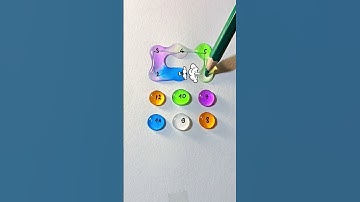 Nối hết các số bằng một nét vẽ?  #drawing #iqtest #quiz #game #line #colors #funny #solution