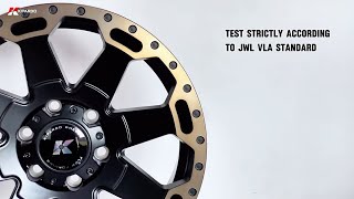 KIPARDO KF16 17 inch 5x114 3 6x114 3 5x139 7 6x139 7 flow form wheels