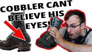 Boot Completely SEPARATING - Gnarled Old Work Boot Rebuild Net Worth