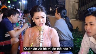 Cô tiểu thư hát bài nhạc chế cực hay chê anh sinh viên nghèo ở quán nhậu vỉa hè|Tình nghèo sinh viên