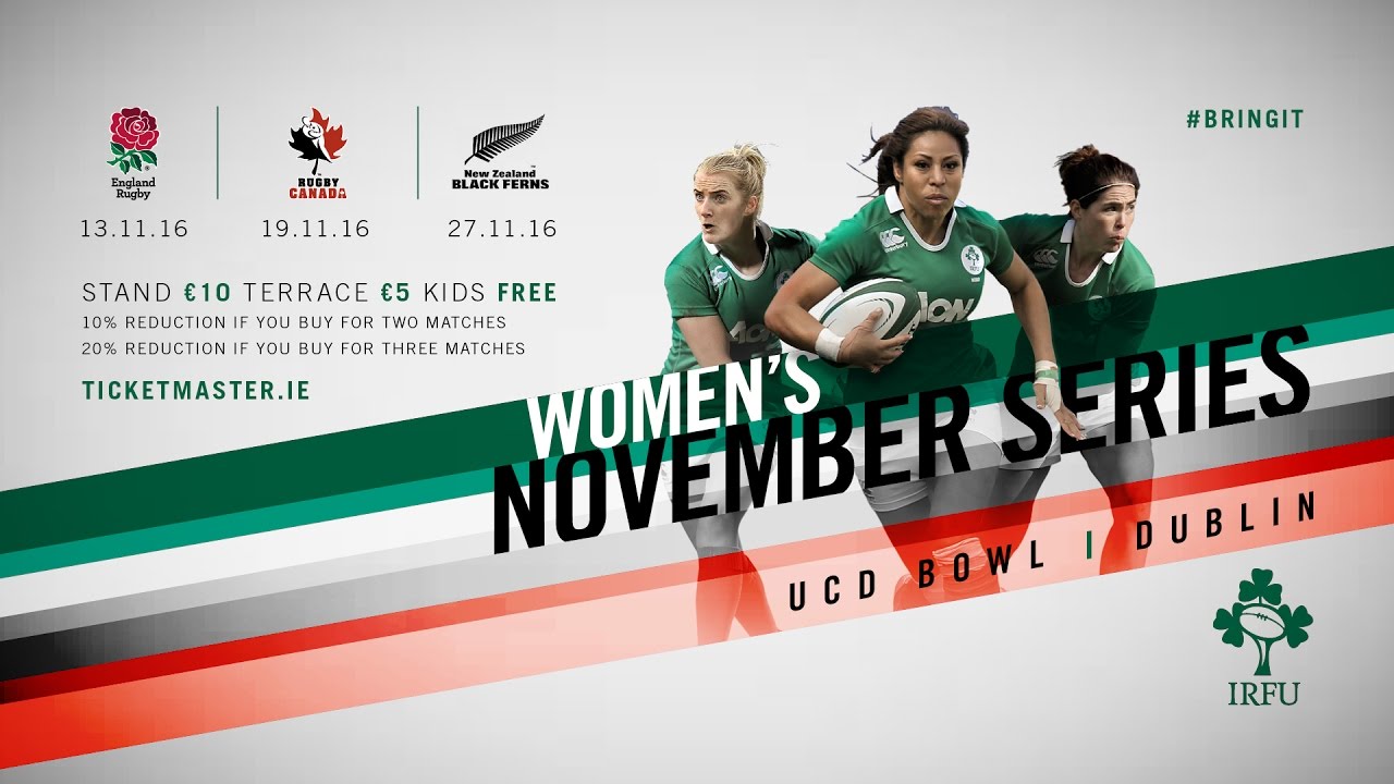 Irish Rugby TV Ireland Women v Canada Women Live