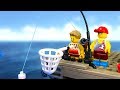 ОПАСНАЯ Рыбалка 🔴 LEGO Мультики про Приключения