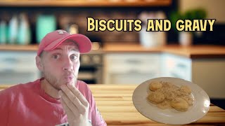 Englishman Tries Making Biscuits & Gravy for The First Time | DanGer