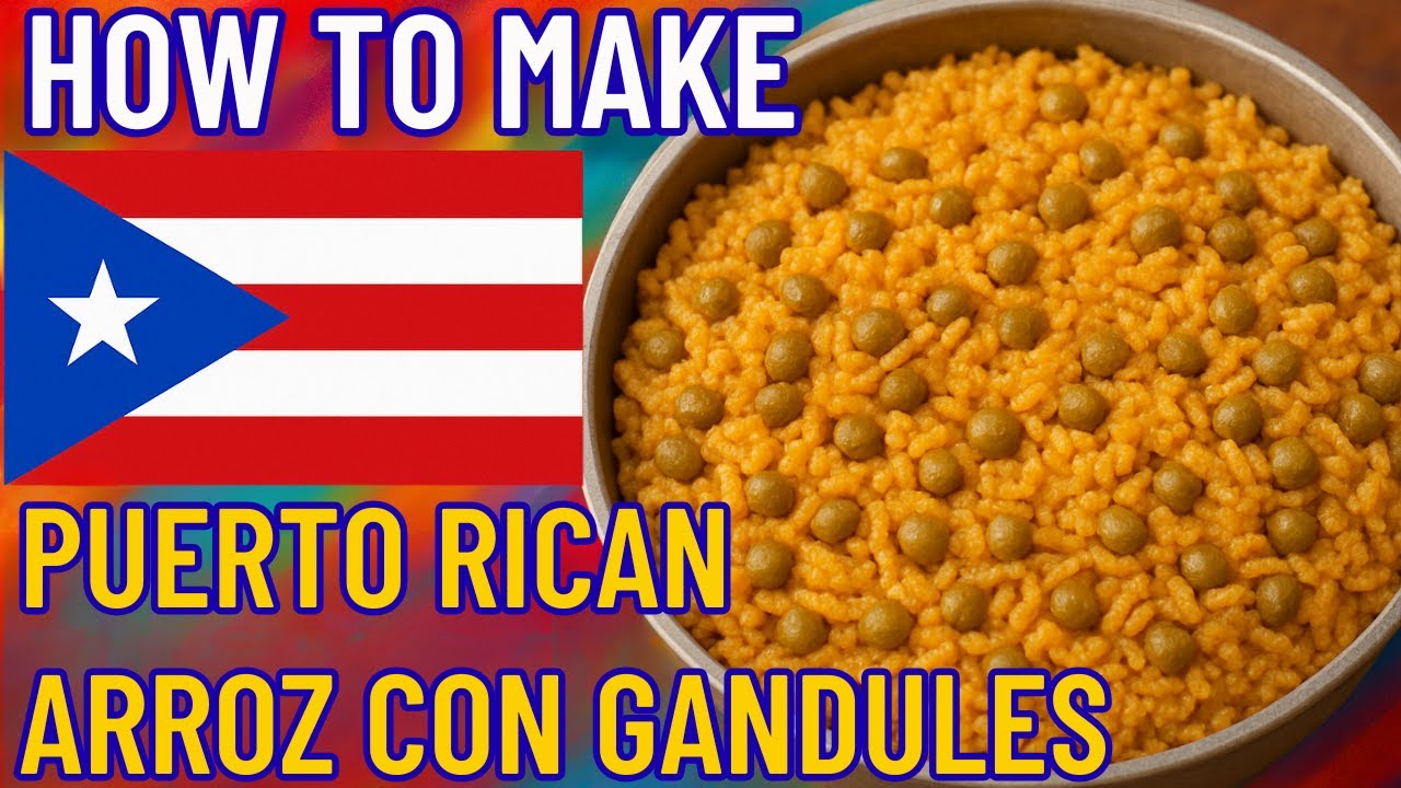 Crafting In The Kitchen: Puerto Rican Arroz Con Gandules