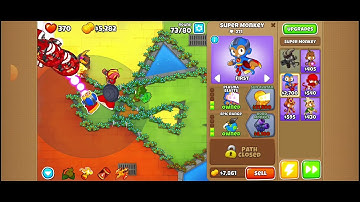 Bloons td-6 cubism  hard mode magic monkeys only [Part-2]1