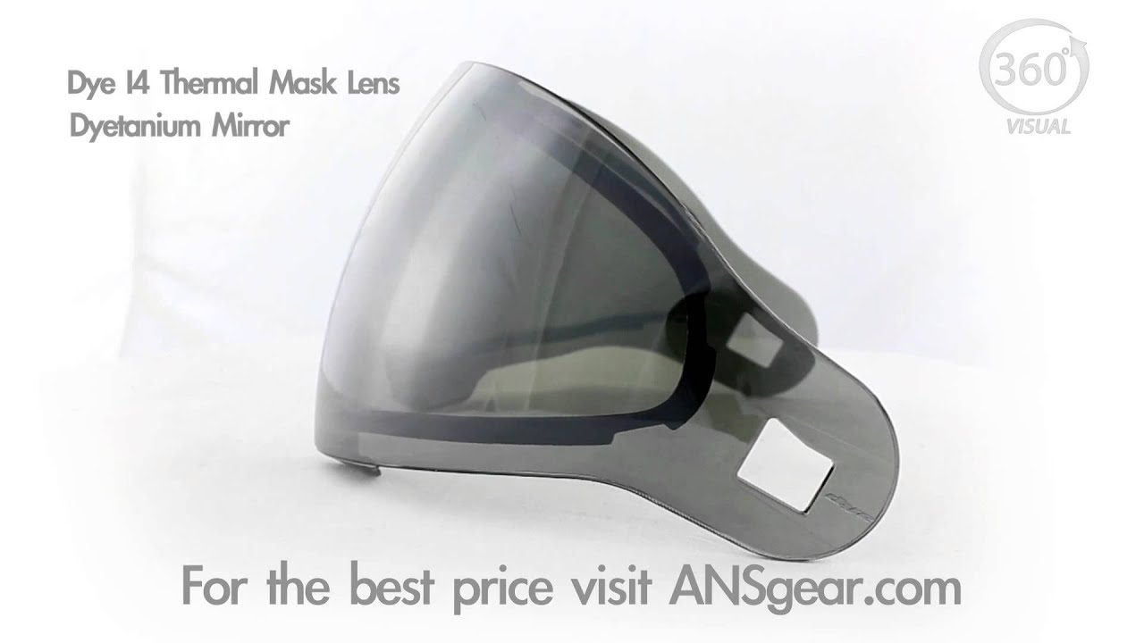 Dye I4 Thermal Mask Lens Dyetanium Mirror Visual 360 YouTube
