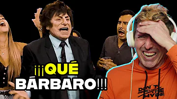 COMEDIANTE PERUANO LO REVIENTA IMITANDO A JAVIER MILEI |  REACCIÓN