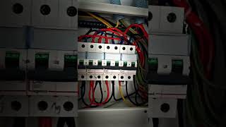 Electrical Power DB Box Dressing #Electrician #MCB, DB Box Earthing #Electrical Shorts #shorts