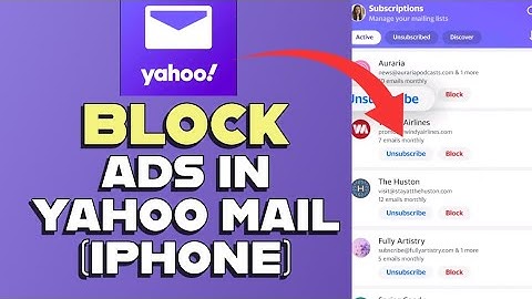 How to Block Ads on Yahoo Mail in iPhone 2025?