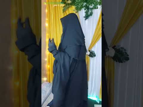 pakai niqab + kaos tangan baru //crossdresser