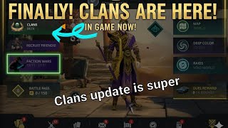 Clans Update Is Finally Available Globally
