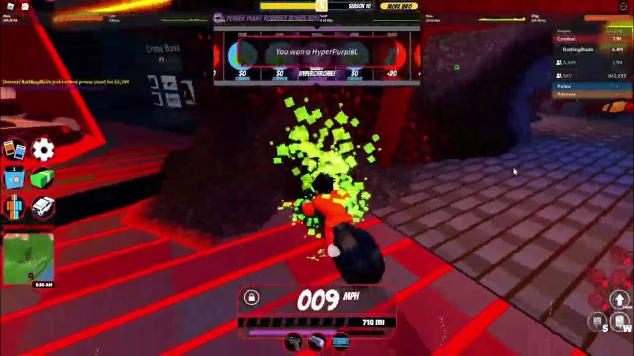 Getting Purple Hyperchrome Roblox Jailbreak YouTube