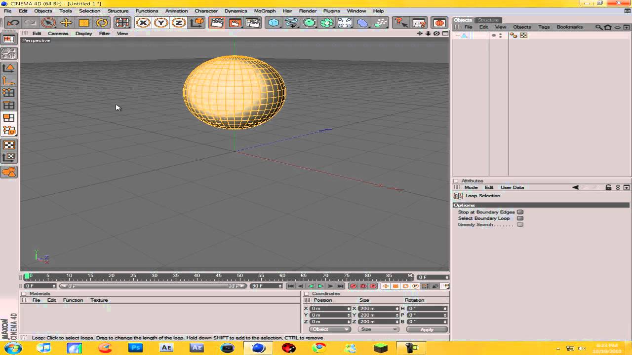Quick tutorials Ep. 1: Abstract Sphere in Cinema 4D - YouTube