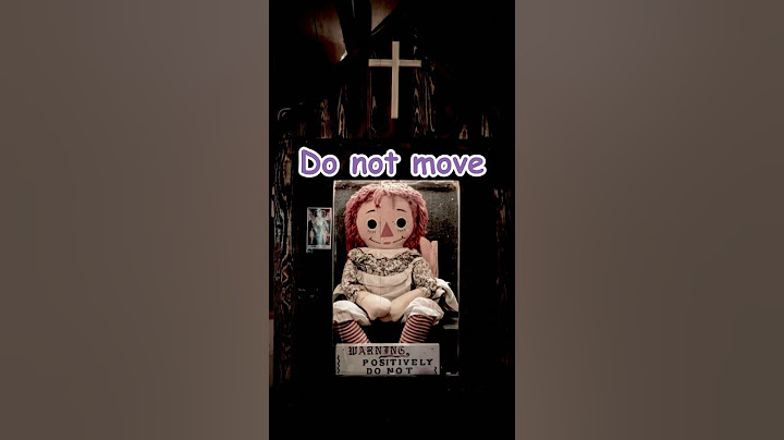The Annabelle Doll Has Gone Missing 😭