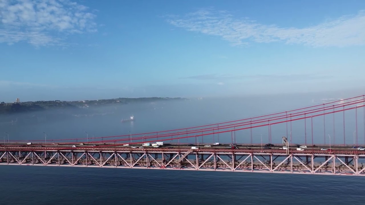 25 April Lisbon Bridge free stock footage