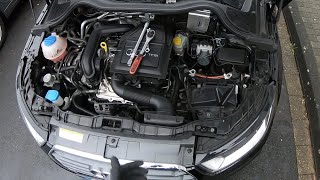 How to replace the battery car start battery AGM replacement Audi A1/S1  Sportback DIY - YouTube
